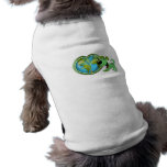 Día de la Tierra y hoja Ropa De Perro