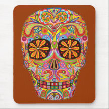 Día de los muertos alfombrilla de raton