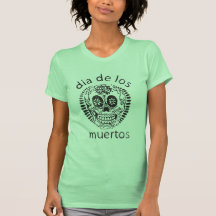 día de los muertos camiseta