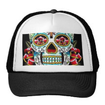 Dia De Los Muertos Gorras De Camionero