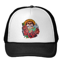 dia de los muertos gorro de camionero