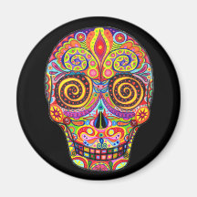 Dia de los Muertos Iman De Nevera
