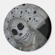 Día de los muertos imán para frigorifico