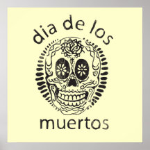 día de los muertos impresiones