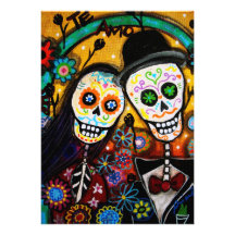 DIA DE LOS MUERTOS INVITATION COMUNICADOS PERSONALIZADOS