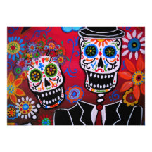 DIA DE LOS MUERTOS INVITATION INVITACIÓN