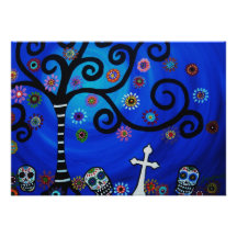 DIA DE LOS MUERTOS INVITATION COMUNICADOS PERSONALES 