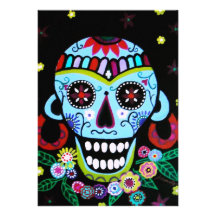 DIA DE LOS MUERTOS INVITATION COMUNICADO PERSONALIZADO