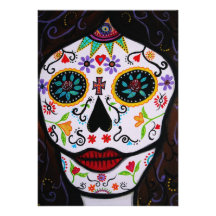 DIA DE LOS MUERTOS INVITATION INVITACIONES PERSONALIZADA