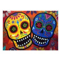 DIA DE LOS MUERTOS INVITATION INVITACIONES PERSONALES 
