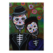 DIA DE LOS MUERTOS INVITATION INVITACIONES PERSONALIZADA