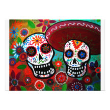 DIA DE LOS MUERTOS INVITATION COMUNICADO PERSONAL  