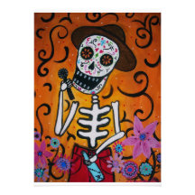 DIA DE LOS MUERTOS INVITATION COMUNICADO PERSONALIZADO