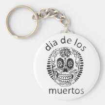 día de los muertos llaveros