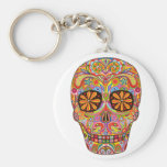 Día de los muertos llaveros personalizados