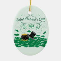día de los patricks del santo ornamentos de reyes