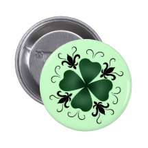 Día de lujo del St Patricks del trébol del victori Pins