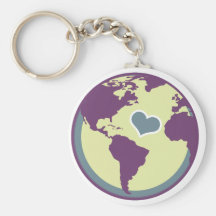 Día de madre tierra del amor llavero