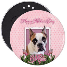 Día de madres - dogo inglés - Cambridge Pin