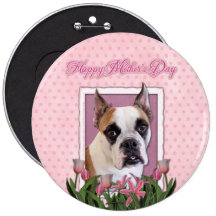 Día de madres - dogo inglés - Cambridge Pin