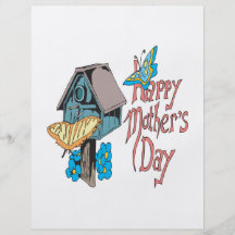 Día de madres feliz flyer personalizado