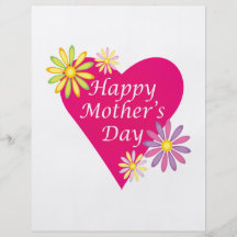 Día de madres feliz tarjetón