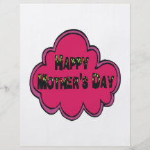 Día de madres feliz tarjetones