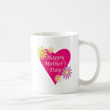 Día de madres feliz taza