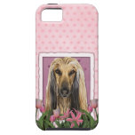 Día de madres - tulipanes rosados - afgano iPhone 5 Case-Mate carcasas