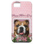 Día de madres - tulipanes rosados - dogo iPhone 5 Case-Mate protector