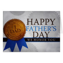 Día de padres feliz felicitación