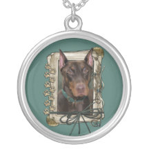 Día de padres - patas de piedra - Doberman Grimpolas