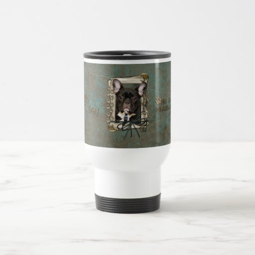 Día de padres - patas de piedra - dogo francés - t tazas de café