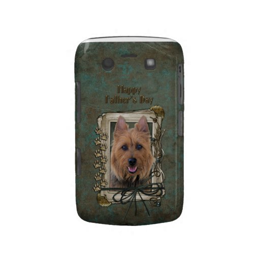 Día de padres - patas de piedra - Terrier australi Blackberry Bold Protectores