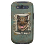 Día de padres - patas de piedra - Vallhund Galaxy SIII Carcasa