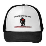 Día de San Valentín de Sasquatch Gorros Bordados