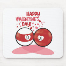 Día de San Valentín feliz Alfombrillas De Ratón