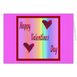 día de San Valentín feliz Felicitación