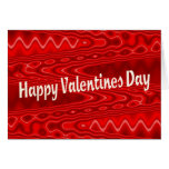Día de San Valentín feliz Tarjeton