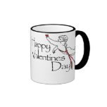 Día de San Valentín feliz Taza
