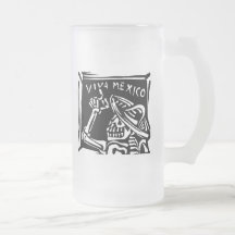Día de Viva México México "del muerto " Tazas