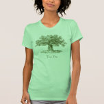 Día del árbol camiseta