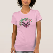 Día del cráneo muerto camiseta