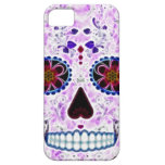 Día del fractal Cráneo-Púrpura y multi muerto del  iPhone 5 Funda