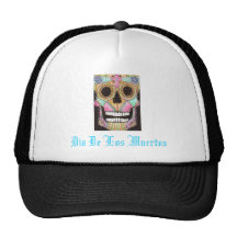 Día del gorra muerto del casquillo del cráneo