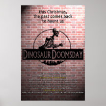 Día del juicio final del dinosaurio: Cartel de pel Impresiones
