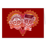 Día del Los Novios de las tarjetas muertas
