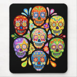Día del Mousepad muerto Alfombrillas De Ratón