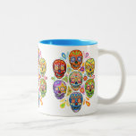 Día del muerto/del Dia de los Muertos Mug Taza