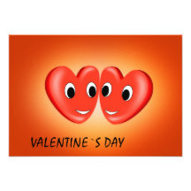 Día del ` s de Walentine Invitaciones Personales